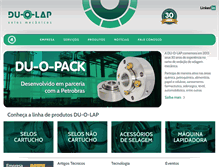 Tablet Screenshot of du-o-lap.com.br